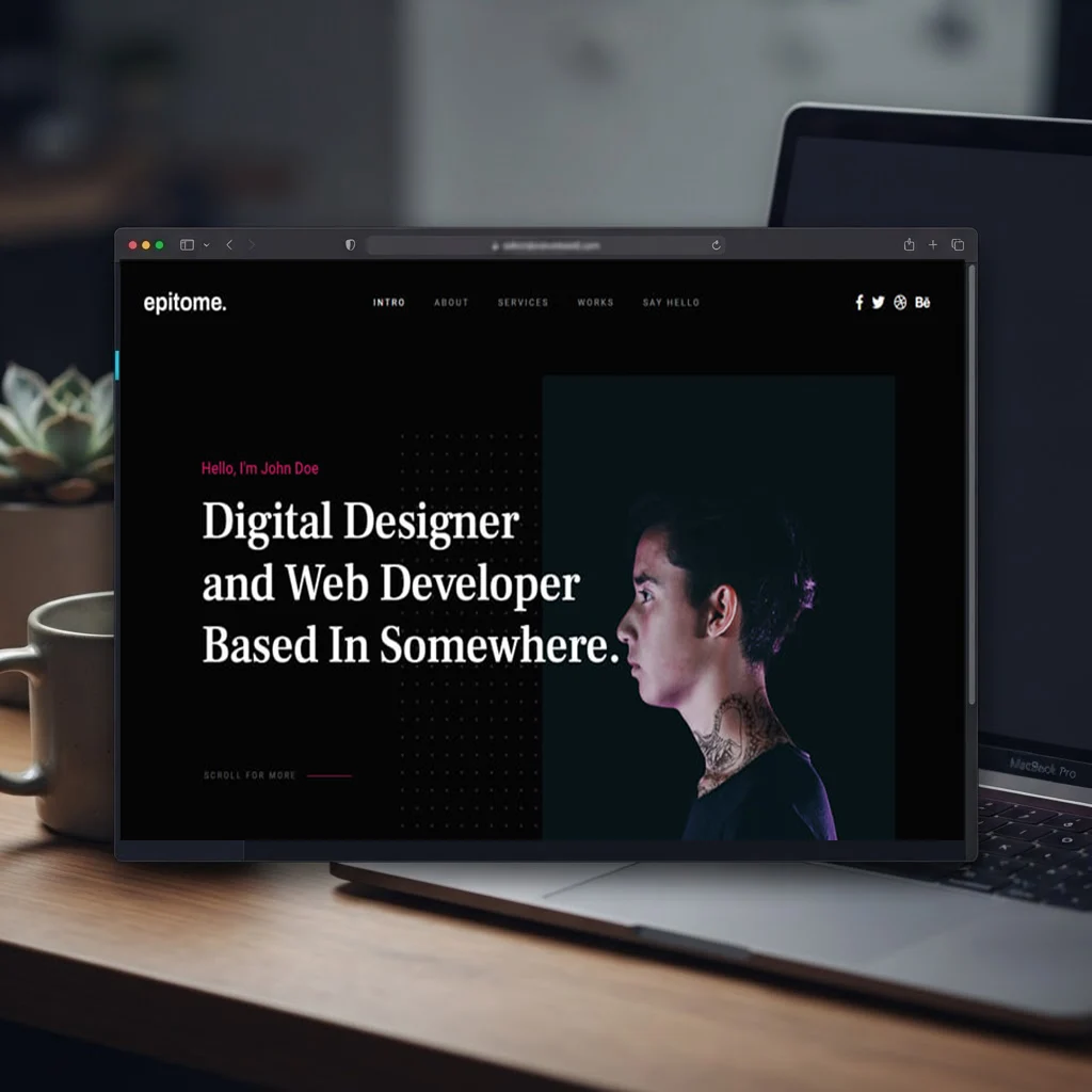 Portfolio Websites project screenshot